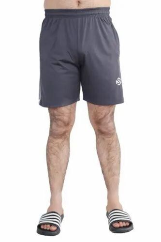 Men Cotton Sport Short - Cotton, Various Sizes, Grey | Quick Dry, Comfortable Fit, Elegant Design