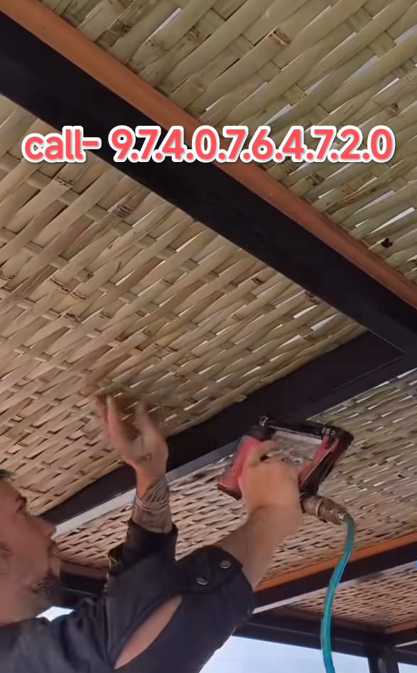 Natural Bamboo Decorative Ceiling - Features: Eco-Friendly