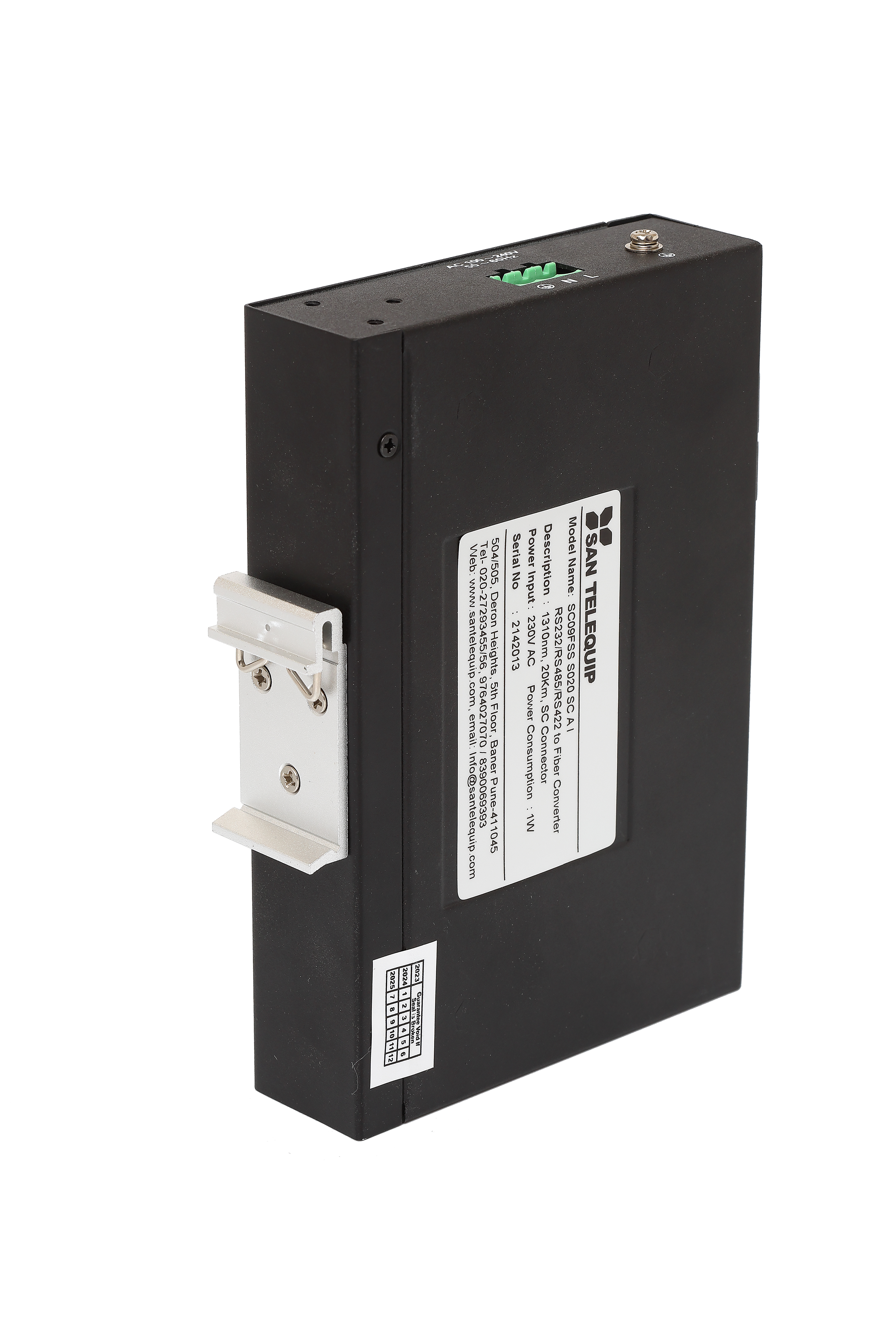 Sc09Fss Serial To Fiber Optic Converter - Dimension (L*W*H): 97 * 65 * 22 Millimeter (Mm)