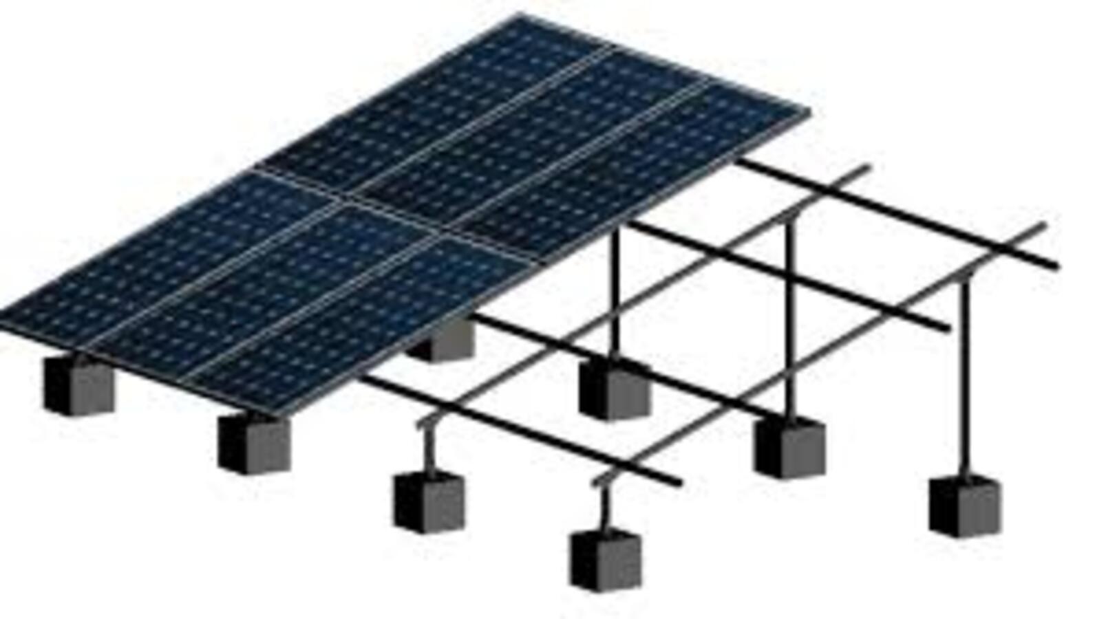 Solar Panel Mounting Structure