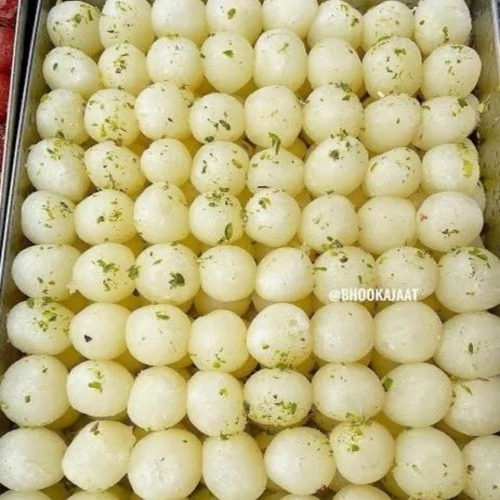 White Sponge Rasgulla