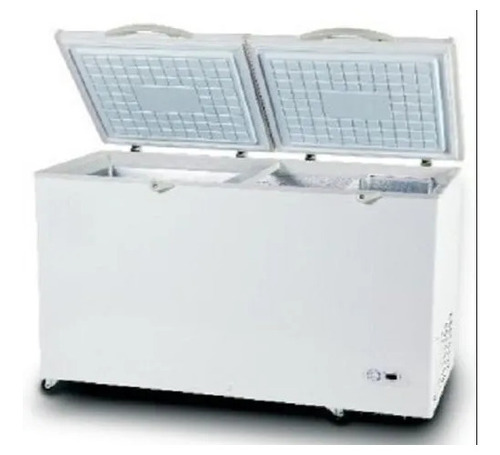 Double Door Chest Freezer - Medium, White, 300L, -24Â°C to +8Â°C | Automatic Defrost, Electrical, 220V