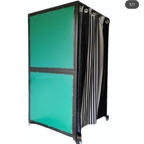 Frisking booth