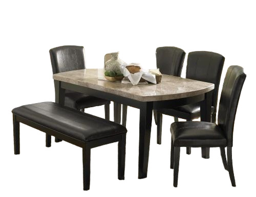 Italian Marble Top Dining Table