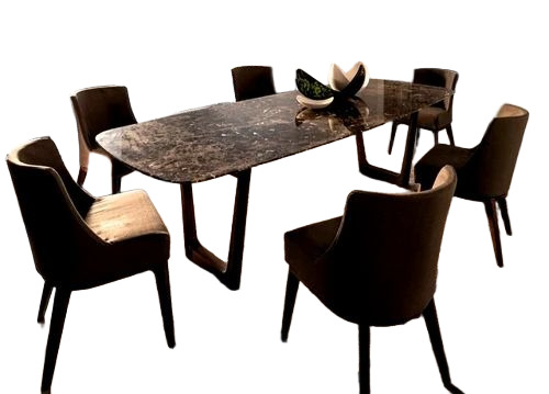 Marble Top Dining Table Set