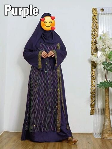 Imported Purple Abaya