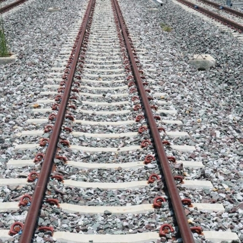 Railway Track Components - Iron, Brown | Very Hard, Rust Proof, Durable