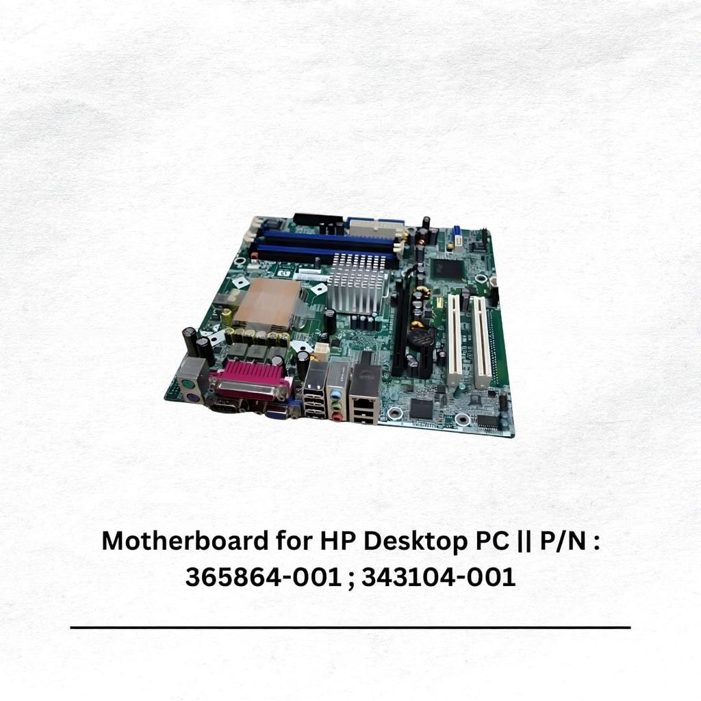 VISION IT HP Compaq DC7100 / DC5100 डेस्कटॉप मदरबोर्ड 365864-001 343104-001 LGA775 सॉकेट