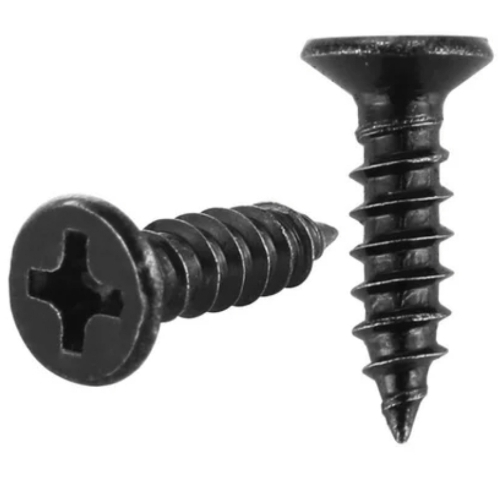 Mild Steel Black Screw