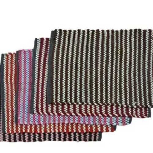 Plain Zig Zag Cotton Door Mat