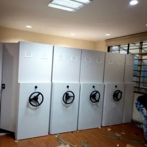 Mobile Compactor File Storage System