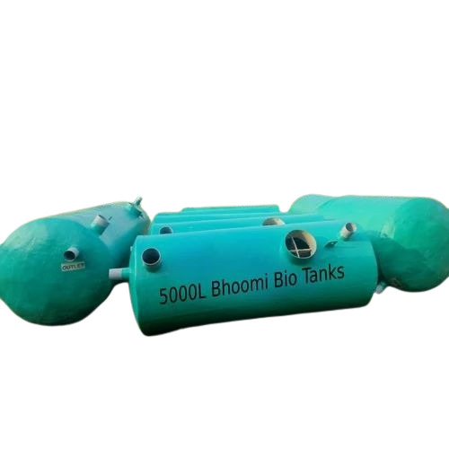 1500l Frp Bio Digester Tank - FRP, 1500 Ltr, Multicolor | Leak Proof, Crack Resistant, Horizontal Orientation
