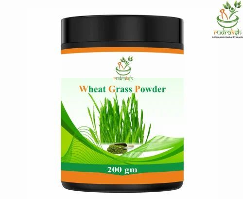 200gm Wheat Grass Powder - Bottle Packaging, Herbal Blend | Blood Sugar Balance, 24 Months Shelf Life