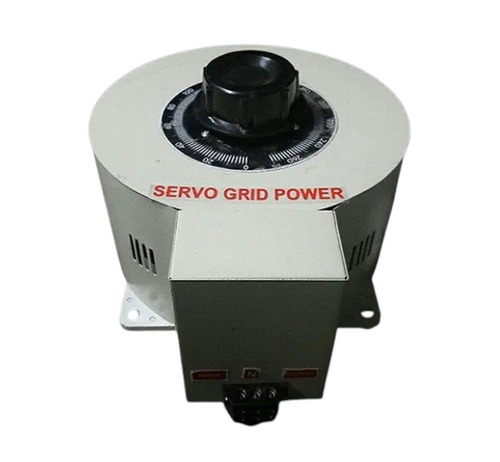 28 Amp Enclosed Variable Auto Transformer - MS Material, 380-415V, Single Phase, 50-60 Hz, 95% Efficiency, Rust Free