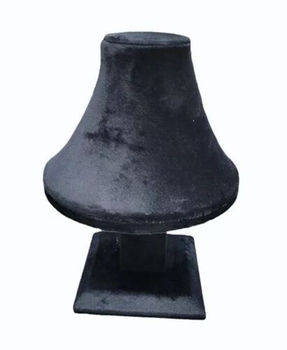 30inch Velvet Necklace Display Stand - Velvet, 30inch, Black | Durable, Fine Finished, Eco-Friendly Free Standing Unit