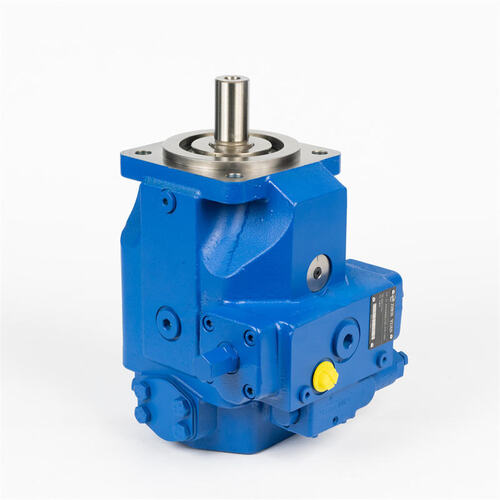 Hydraulic Piston Pump - Mild Steel, 20-100 mm, Blue | Variable Displacement, Pressure Relief Valve, Corrosion Resistant, Low Noise