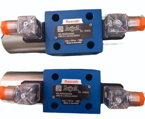 Industrial Directional Control Valve - Color: Blue