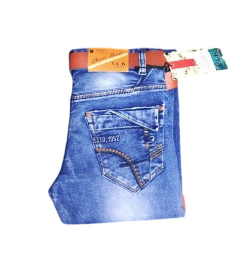 Blue Mens Denim Jeans