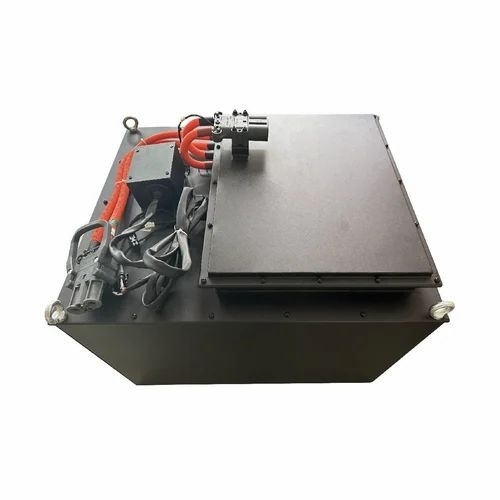 Forklifts Battery - Metal, Black | Online Ups Double Conversion, High Reliability, Voltage Regulation, Battery Backup, Pure Sinewave, Energy Efficient, Intelligent Monitoring, Overload Protection