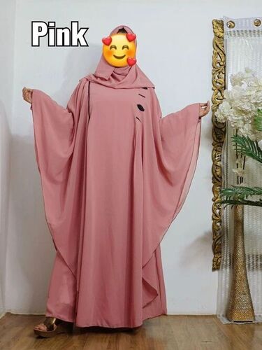 Kaftan Ladies Pink Abaya