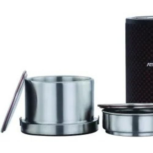 Lunch Box - Stainless Steel Silver | Leak Proof Durable Lightweight Portable BPA Free Easy Grip Reusable Wide Mouth Insulated Option