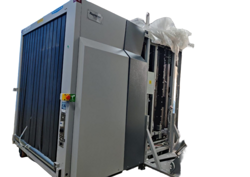 X-Ray Baggage Scanner - Cast Iron and Mild Steel Grey 1280Ã1024 Resolution | High Resolution Threat Detection Multi Energy Real Time Automatic Alarm Image Enhancement High Penetration User Friendly