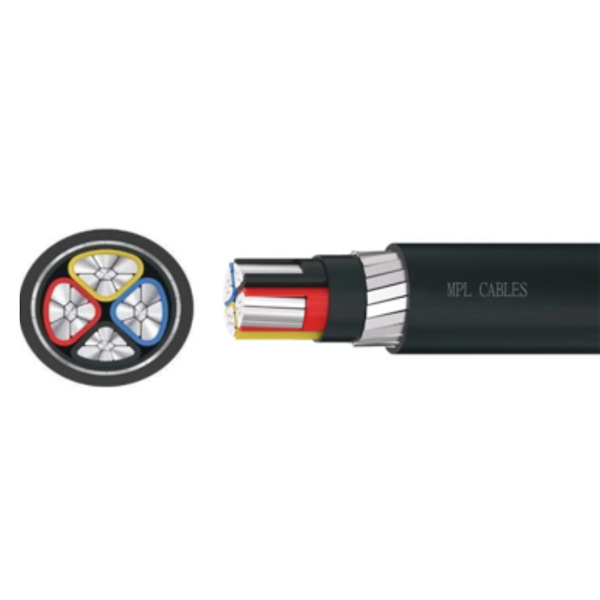 50sqm 4 Core Aluminium Insulated Armourd Cable