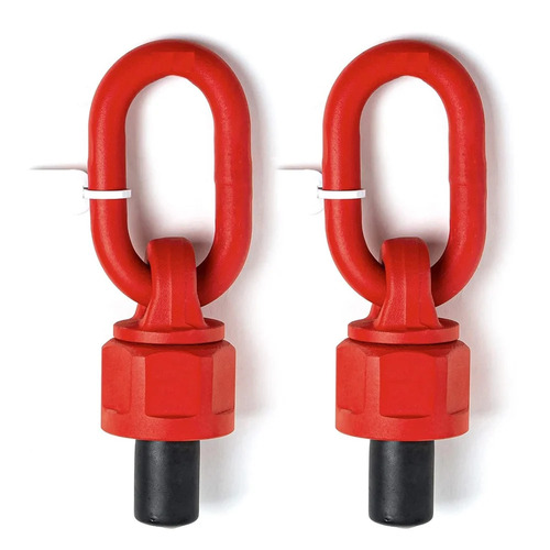 Alloy Steel Swivel Lifting Eye Bolt M10 - Color: Red