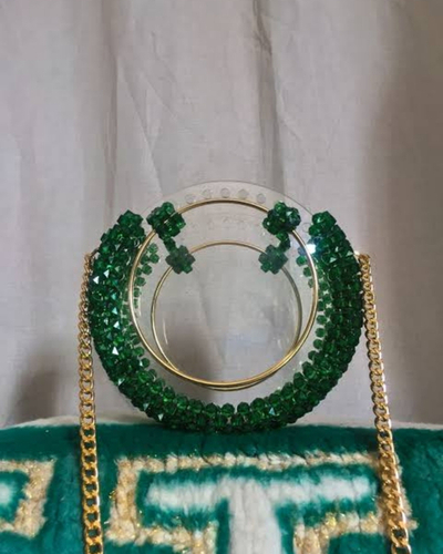  Acrylic Beaded Luxe - Handmade Bag