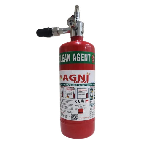 2Kg Clean Agent Fire Extinguisher - Application: Suppresses Class A
