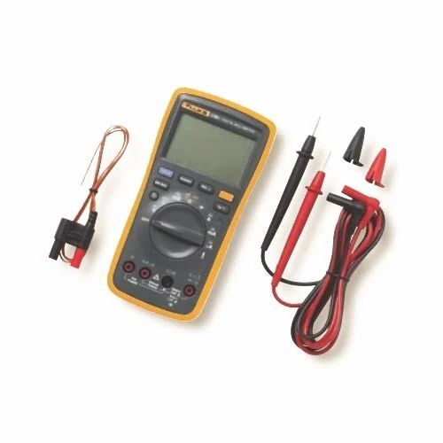 Durable Fluke Digital Multimeter - Plastic Standard Size Black | Battery Powered Industrial Use Long Lasting Durable