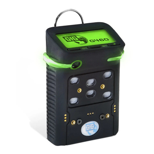 Gfg Teamlink - Plastic Black | Digital Display Industrial Electronic Multi Gas Detector