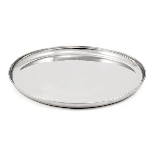 Plain Steel Dinner Plate
