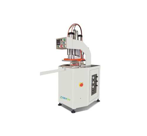UPVC Single Head Welding Machine - Mild Steel, 1700x800x500 mm, 1 kW Motor | Industrial Use, 220V, 50 lt/min Air Consumption