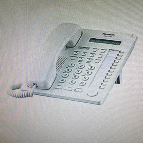 Analog Wired Connectivity Corded Landline Phone - ABS Plastic, Push Button, Analog Wired, Speakerphone, Caller ID, Call Waiting