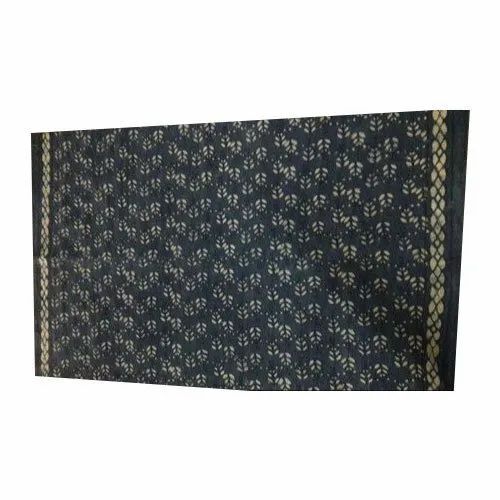 Block Print Cotton Rug - 4x6 Feet, Multicolor Printed | Anti Slip, Stain Resistant, Washable, Sound Proof