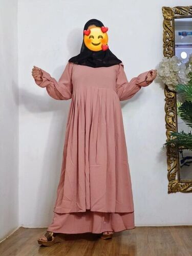 Comfortable Double Layered Abaya