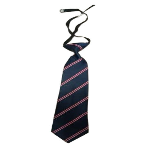 Dark Blue School Tie