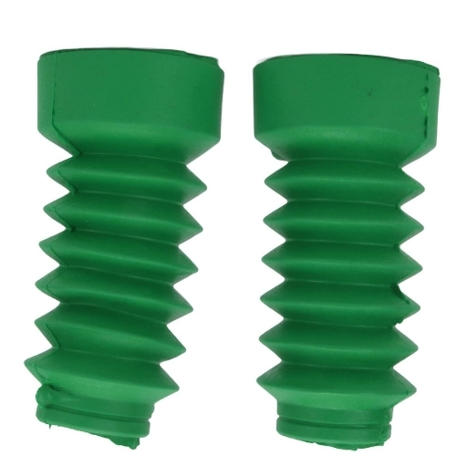 Green Cylindrical Rubber Bellow