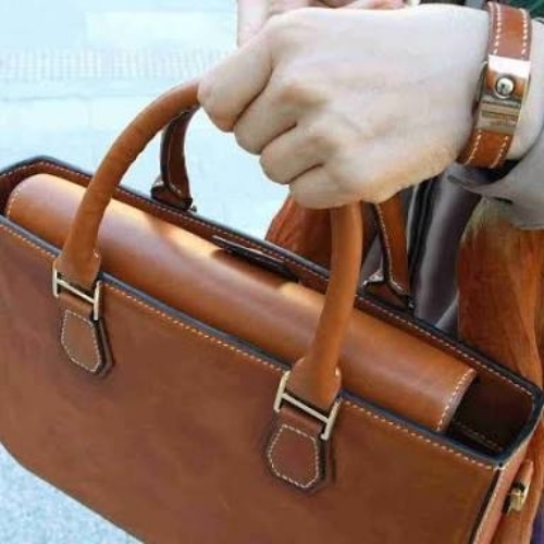Ilc vegetable leather bag
