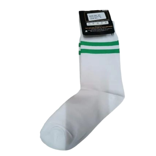 Kids Green Stripes School Socks