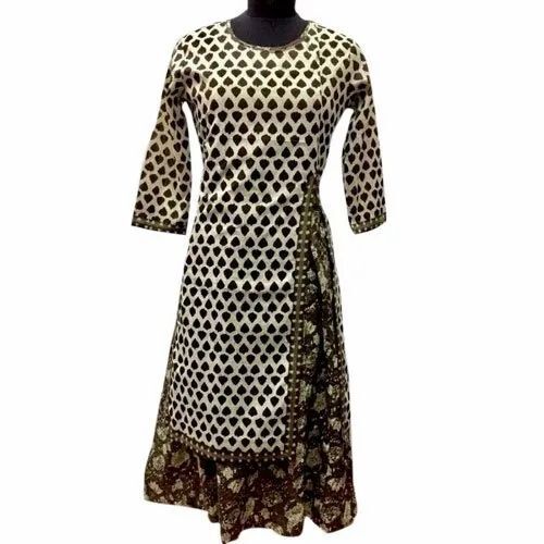 Ladies Designer Crepe Kurti