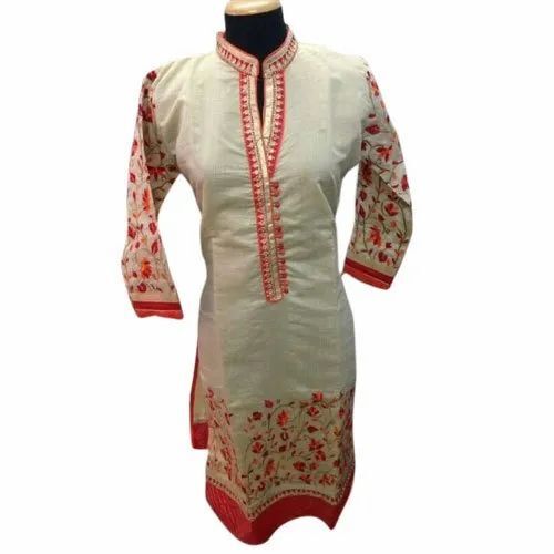 Ladies Long Rayon Kurti
