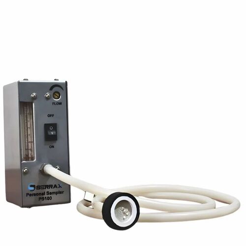 Personal Air Dust Sampler Ps100 - Steel Material, New Condition | Durable, Industrial Use, 1 Year Warranty