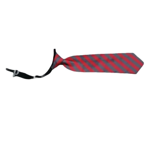 Polyester Red School Tie