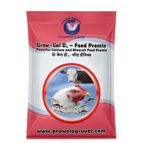 Poultry Calcium Feed Premix - Food Grade Powder | Supports Bone Development, Eggshell Strength, Easy Mix