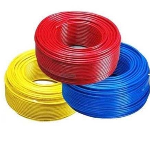 Red Yellow and Blue Electrical Wires