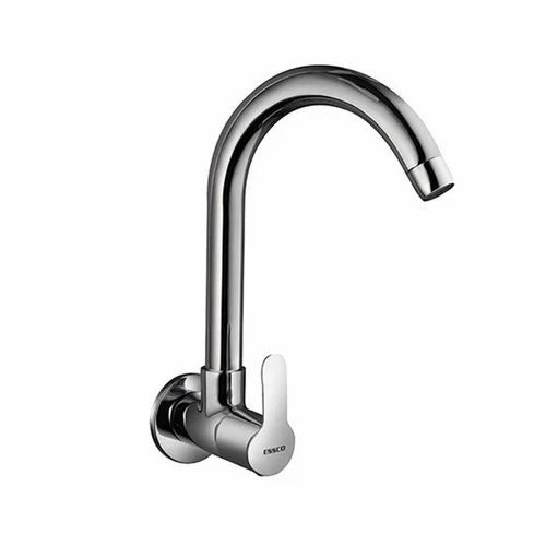 Sink Cock With Swinging Spout