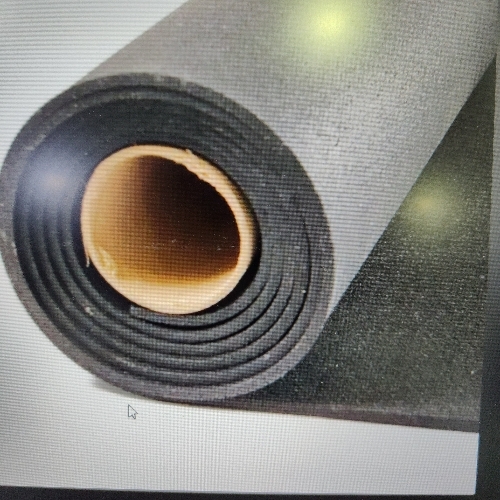 3 MM Black Natural Rubber Sheet