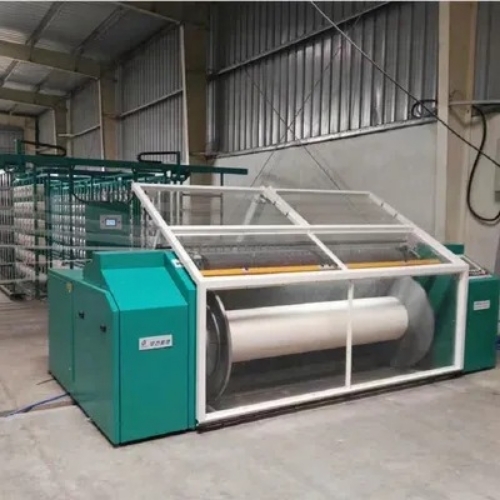 Direct Warping Machine With Short Brake Distance